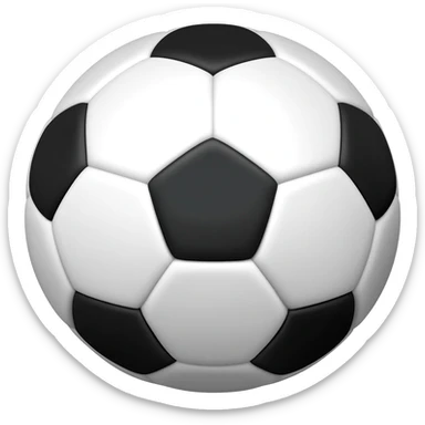soccer ball sticker