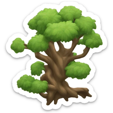 Nature emoji sticker