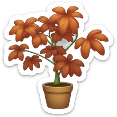 Plante sticker