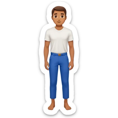 Male santoriny sticker