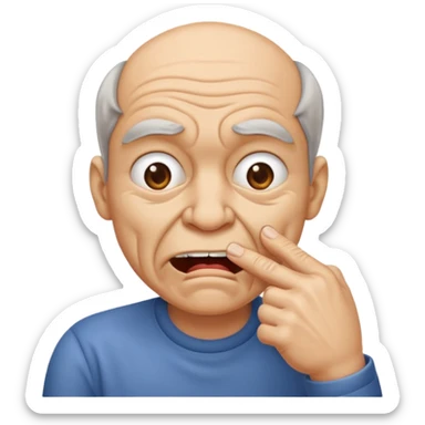 bite your finger sticker