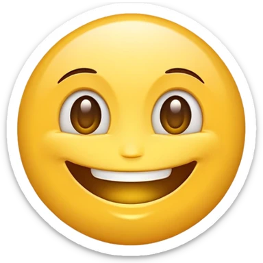 Grinning Face with Smiling Eyes on Samsung sticker