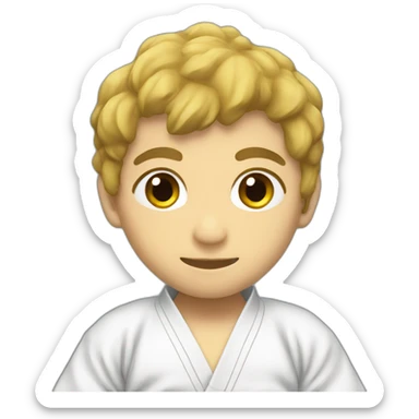 Judoka sticker