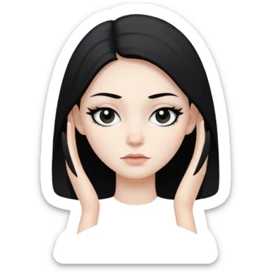 make a emo person emoji sticker