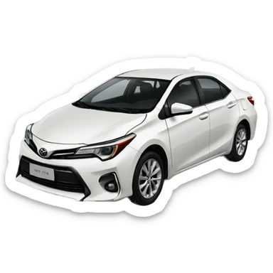Toyota corolla Altis sticker