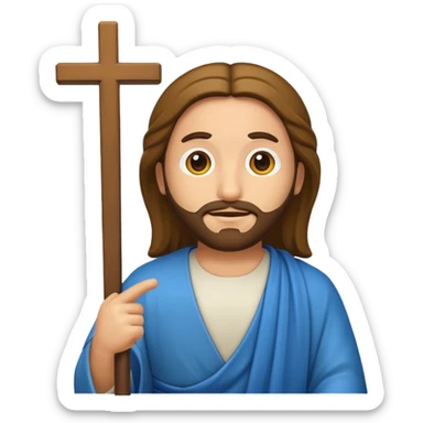 Jesús emoji sticker