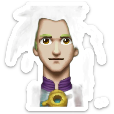 kefka snes pixel sticker