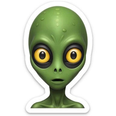 alien from the 8th passenger sticker