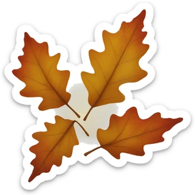 autumn sticker