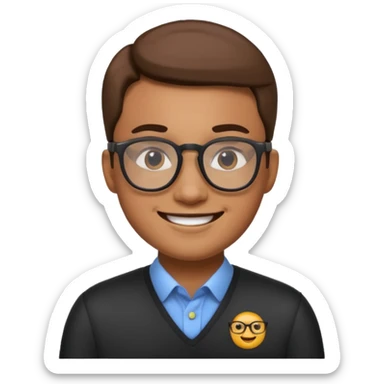 hazme un emoji programador sticker