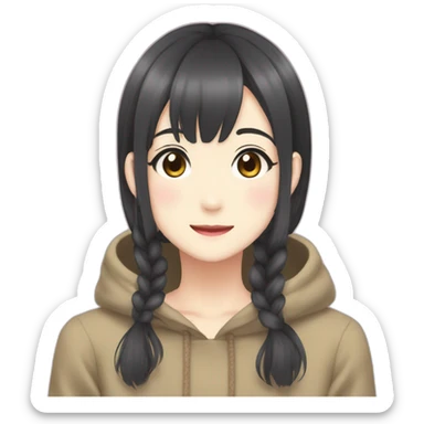 Nana Komatsu Anime sticker