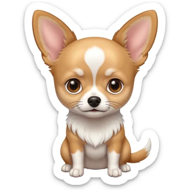 chiwawa white sticker