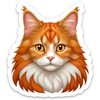 Maine Coon cuddled
L sticker
