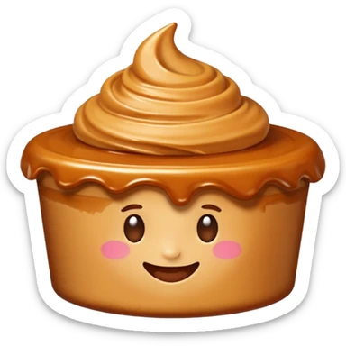 emoji dulce de leche granizado sticker