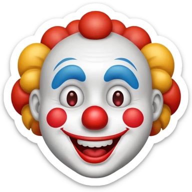 clown emoji sticker