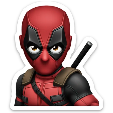 Deadpool emoji  sticker
