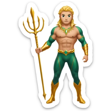 aquaman full body sticker