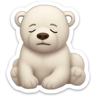 Oso zzz sticker
