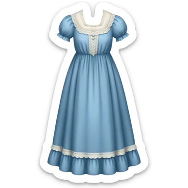 victorian nightgown sticker