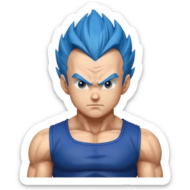 Vegeta blue sticker