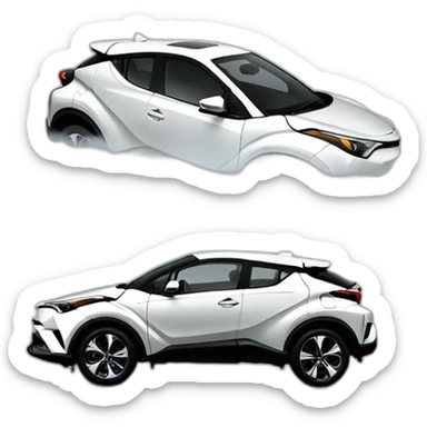toyota chr sticker
