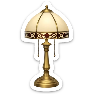 table lamp sticker