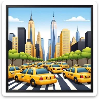 Cosas relacionadas con Nueva York sticker