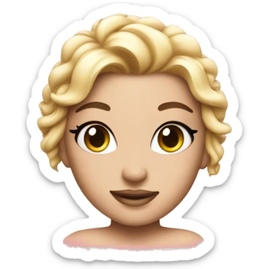 Good girl blush perfume emoji sticker