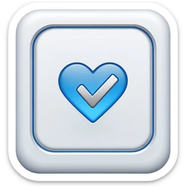 Blue tick in white box for a admin of Roblox sticker