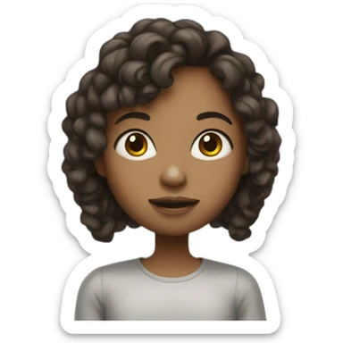 Poupée sticker