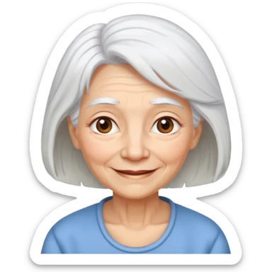 The Kind Grandmother in Fairy Tales sticker