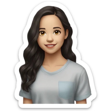 Tara carpenter Jenna Ortega sticker