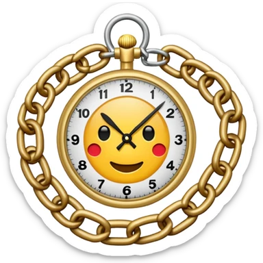chain watch sticker