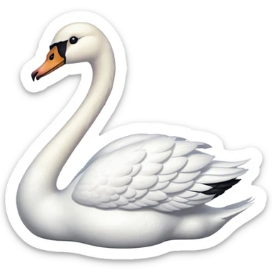 swan sticker