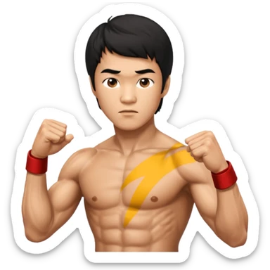 Bruce Lee sticker