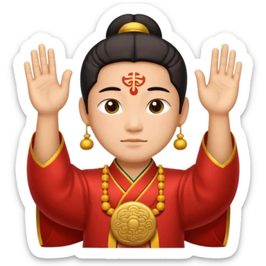 Chinese gong shou li sticker