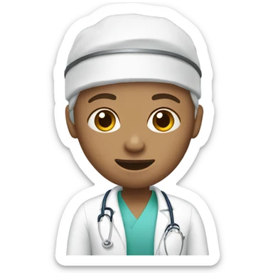 Hospital patient  sticker