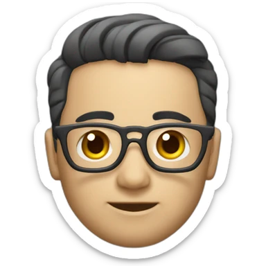 Ingeniero civil pelón  sticker