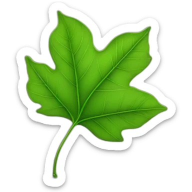 leaf sticker
