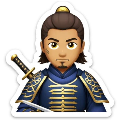 Samurai Strategist sticker