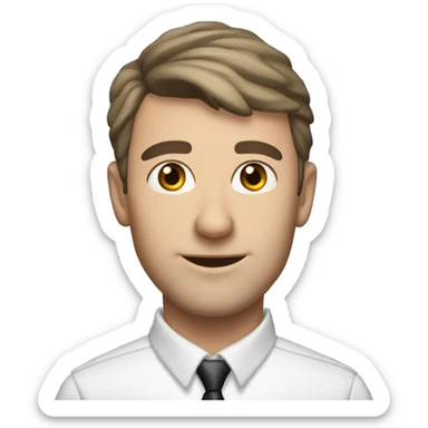 Professional ID photo of Steven Spilberg sticker