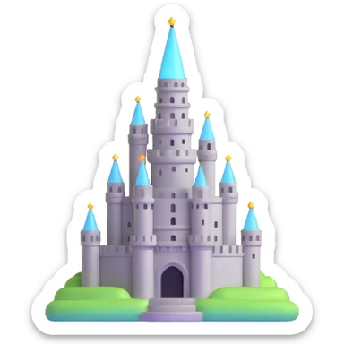 Oxford Babel Tower with glowing silver magic sticker