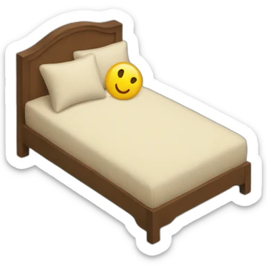 Merged bed sticker