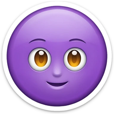 Rond violet normal sticker