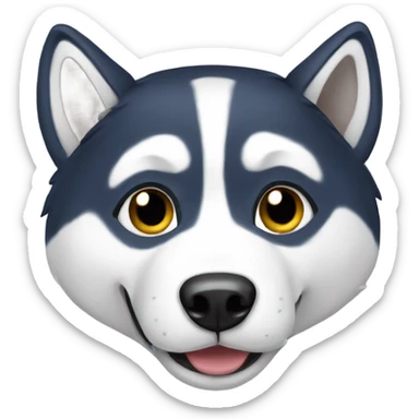husky sticker