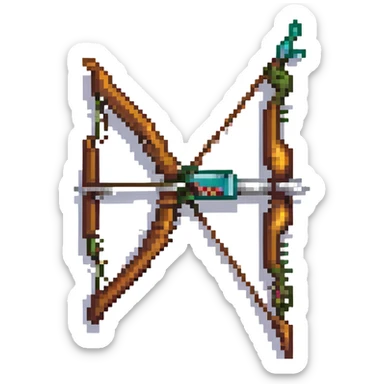 bow and arrow from zelda sticker