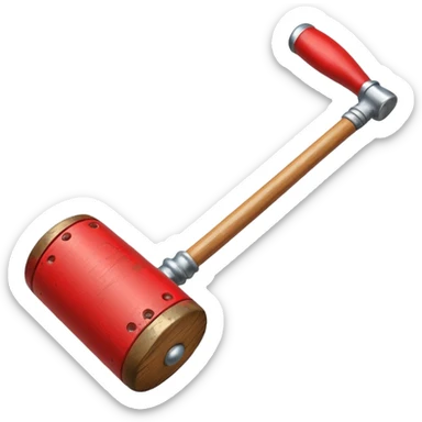 create veronica sawyers croquet mallet sticker