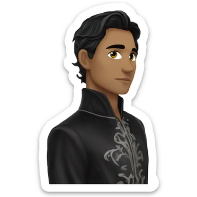 Rhysand from ACOTAR, faerie  sticker