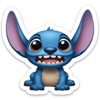 Stitch sticker