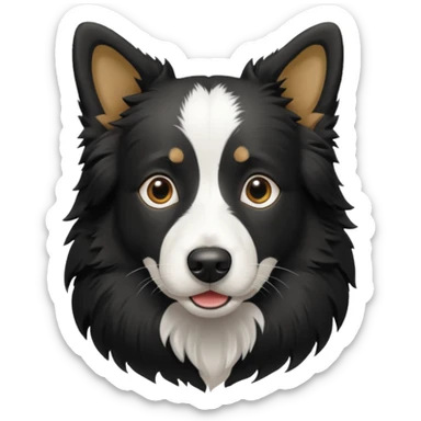Border collie sticker